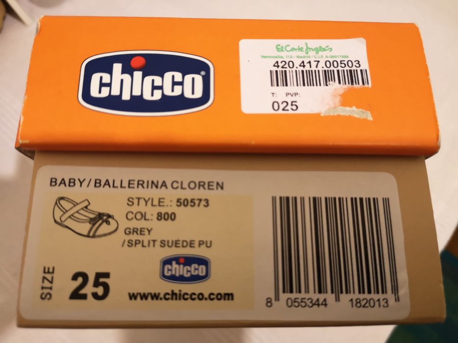 Chicco - sabrina bailarina com arco
