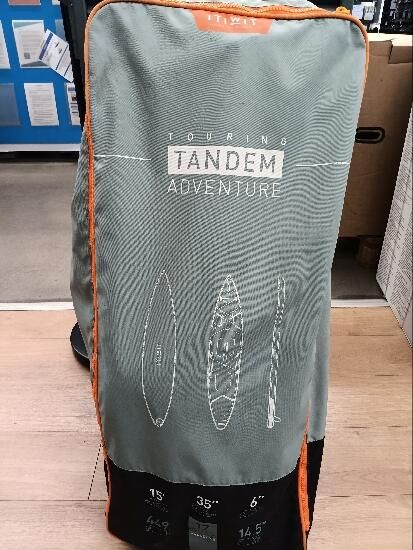 Stand up paddle insuflável, tandem em dropstitch reforçado, (15'