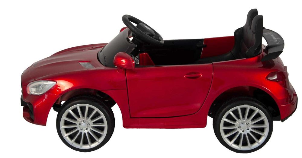 Дитячий червоний електромобіль на акумуляторі Spoko SP-S600