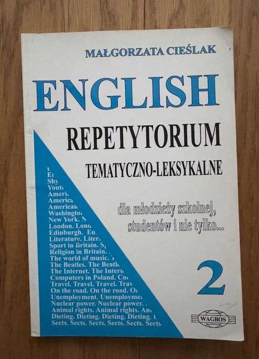 ENGLISH Repetytorium Tematyczno Leksykalne 2