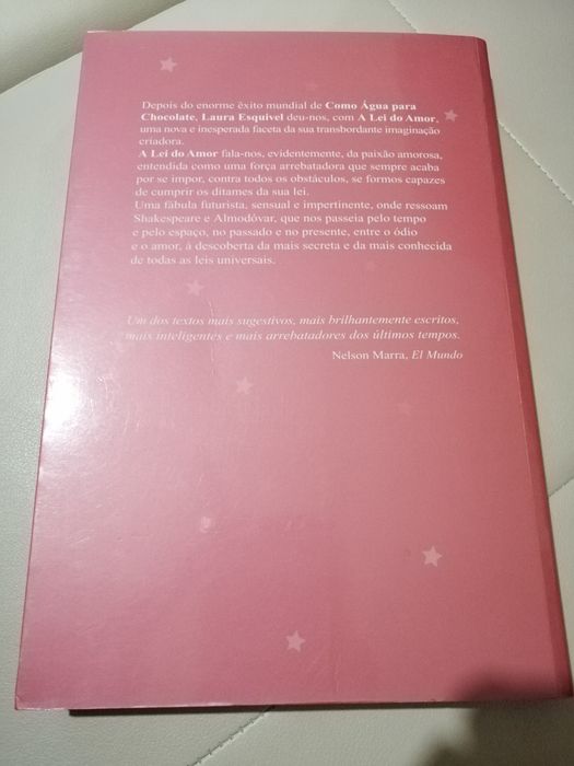 A Lei do Amor de Laura Esquivel