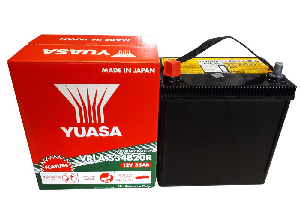 Akumulator 35Ah 272A L+ Yuasa S34B20R AGM HYBRID Poznań Gen. Maczka 1