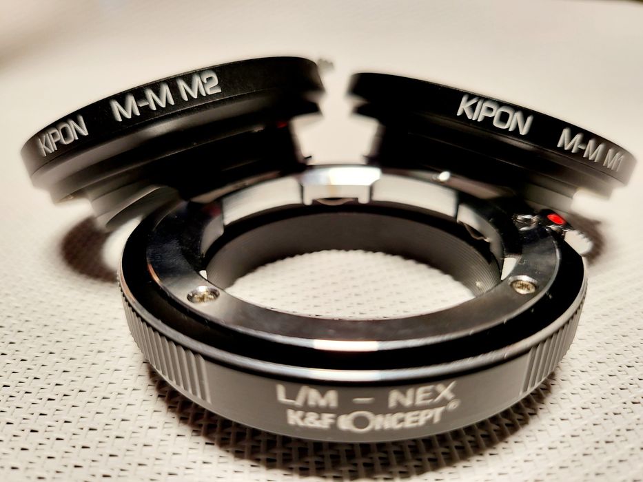 Adaptador Leica M para Sony
