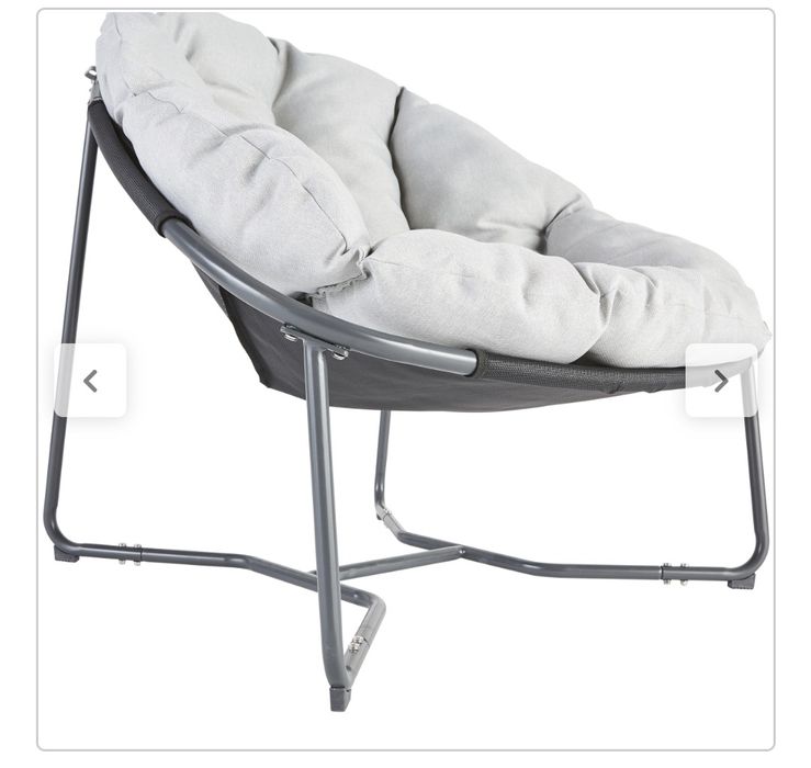 Cadeira relax cinzento. Varanda ou exterior