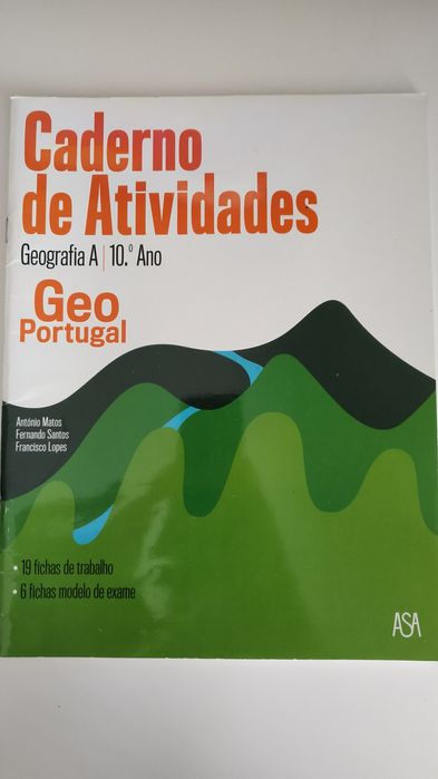 Caderno de Atividades Geografia 10ºano Geo Portugal