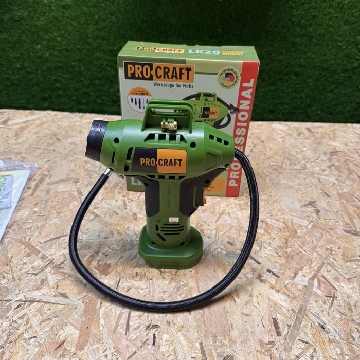 Акумуляторний повітряний компресор Procraft LK20 (Без АКБ та ЗП)