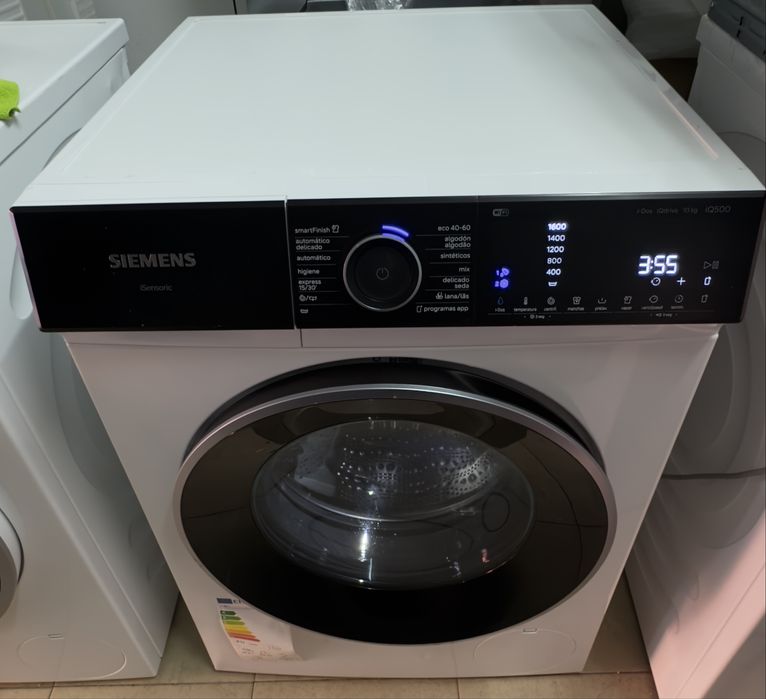 Máquina de Lavar Roupa SIEMENS I-Dos (9kg - 1400 rpm