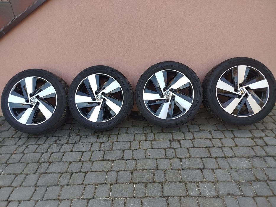 Opony Felgi aluminiowe 18" oryginalne Valdemossa Arteon Passat