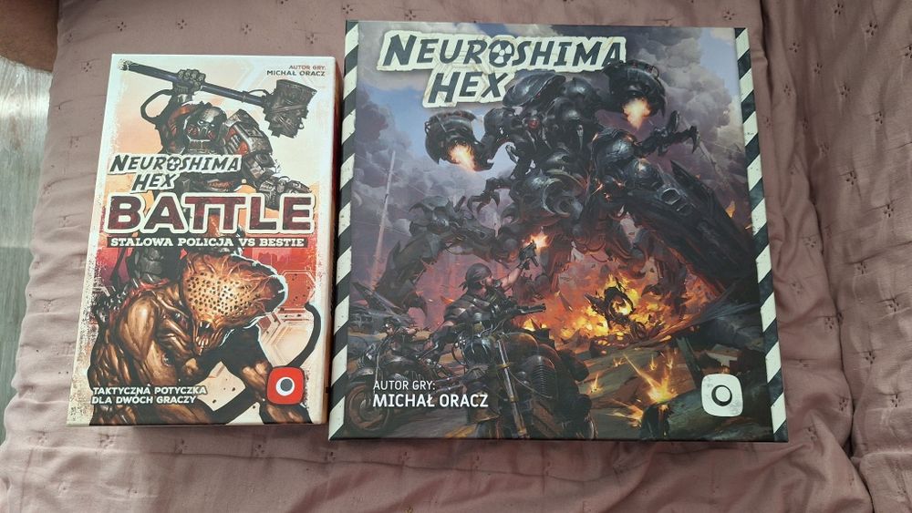 Neuroshima hex plus battle gra plaszowa