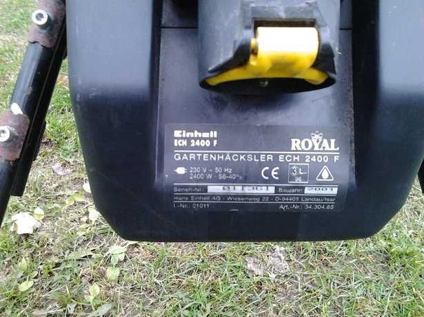 Rozdrabniacz ogrodowy do gałęzi , warzyw i tp.