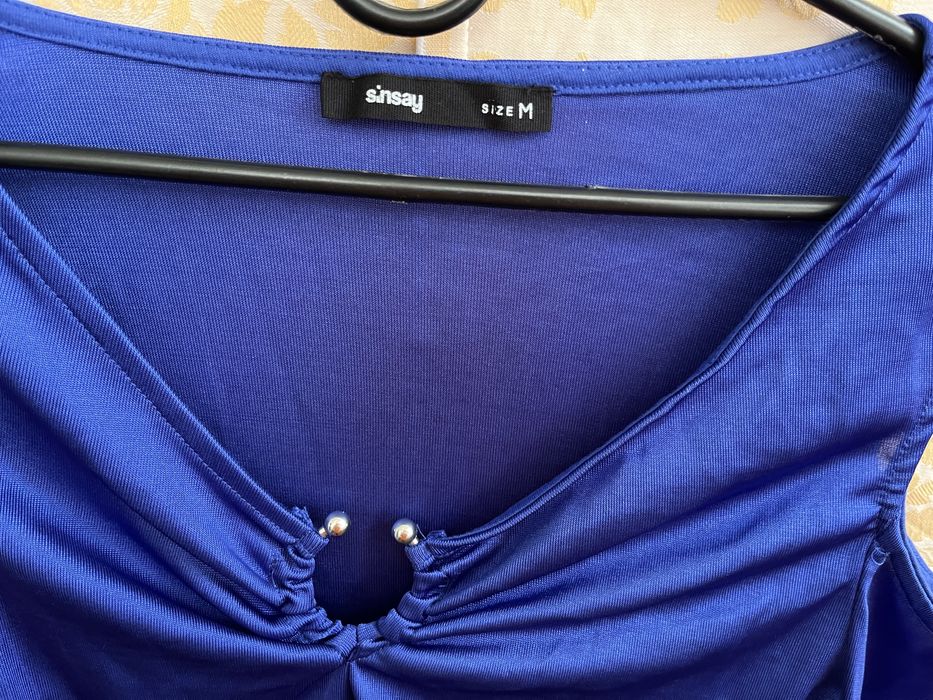 Синій новий топік р. M