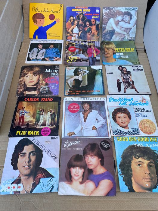 Lote 74 vinil - queen elton john mico Jagger etc