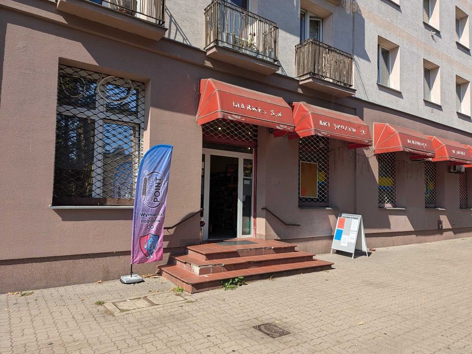 SODA POINT W-wa (Stare Bielany), Żeromskiego 64 Wymiana nabojów CO2