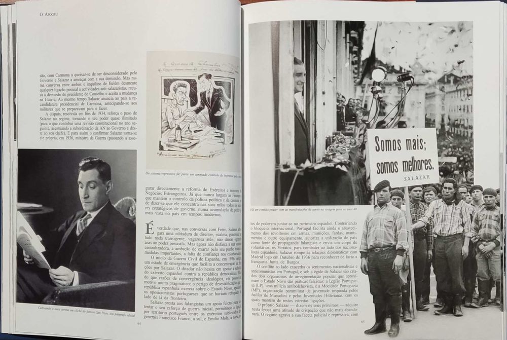 Livro "António de Oliveira SALAZAR" Fotobriografias do Século XX