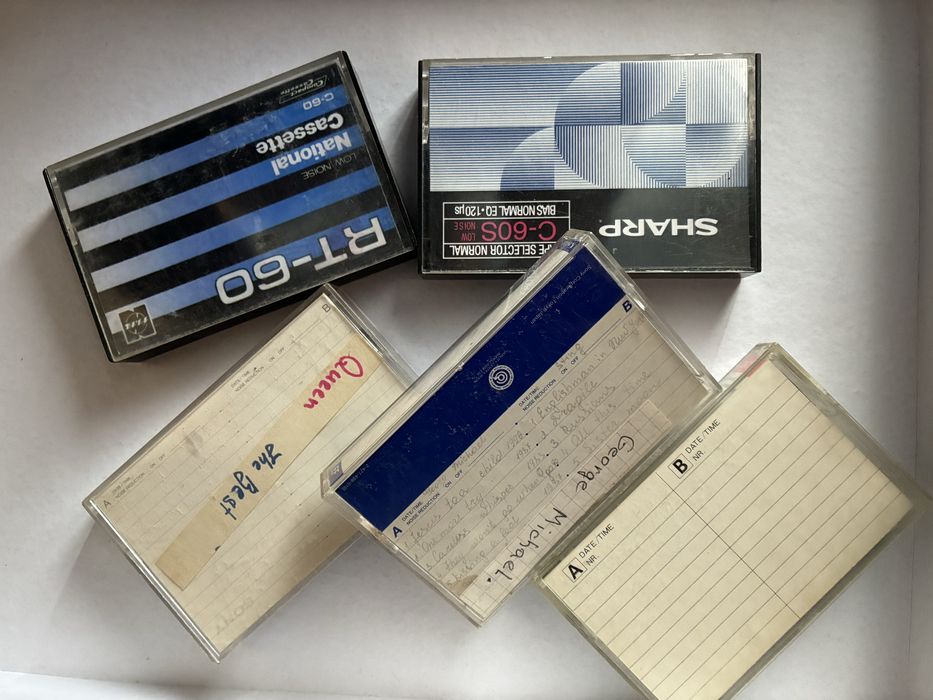 Аудиокассеты 5 шт лот