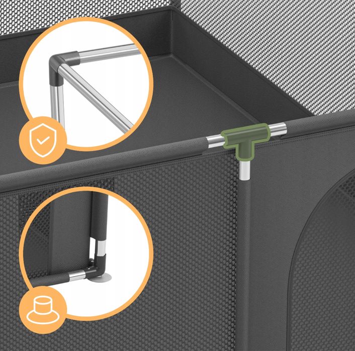 Сухий басейн для дітей, дитячий манеж 150х180см, нові манежі