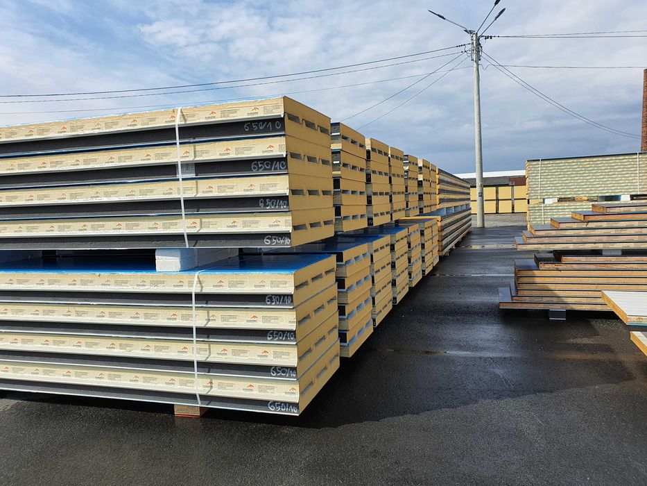 Płyta Warstwowa Płyta Obornicka ściana dach Pianka Płyty Warstwowe