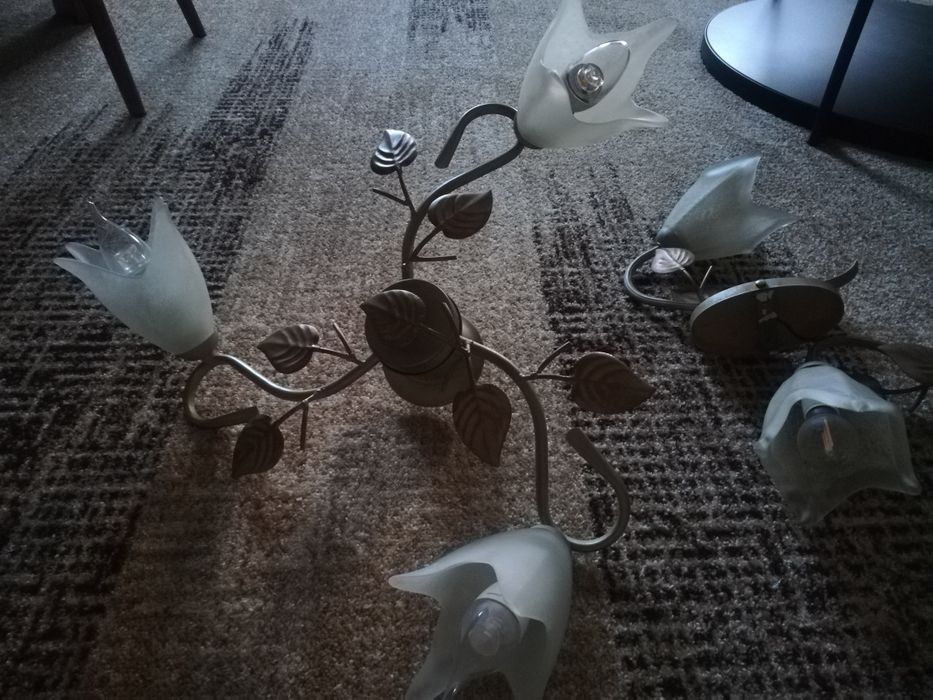 Żyrandol i dwa kinkiety