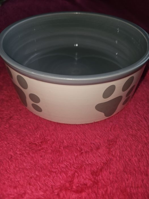 Duża ceramiczna miska dla psa