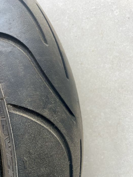 Jante Frontal Original Ducati 17” + Pneu Michelin Pilot Power (Como Novo)
