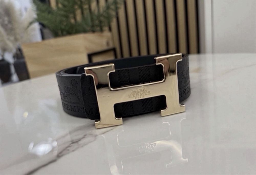 Pasek Hermes H Gold Premium Nowy