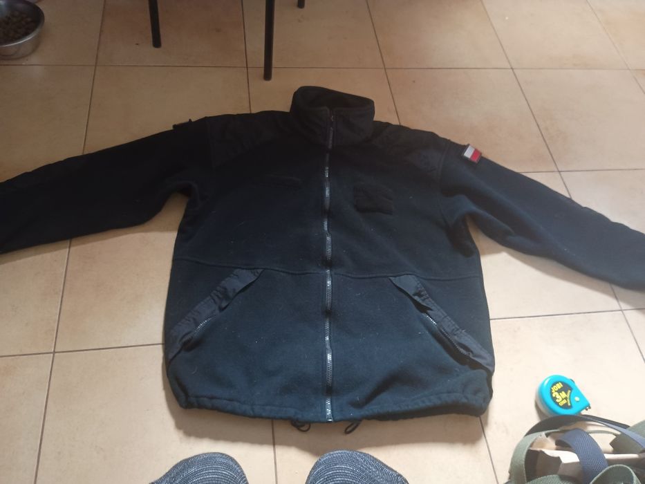 czarny polar harcerski M/L