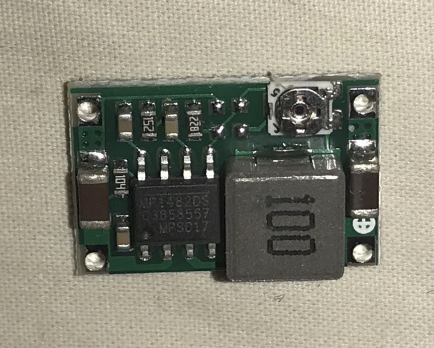 Понижуючий 3А DC-DC модуль на LM2596,mini 360(на MP1482DS)