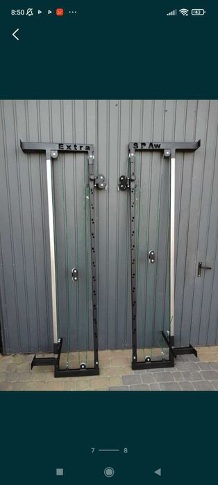 Brama treningowa, wyciąg, regulowana wysokość rolek, wysyłka !!