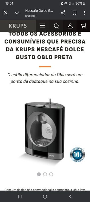 Maquina de café  com pouco uso