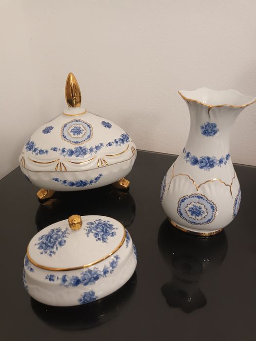 Conjunto vintage de decoração
