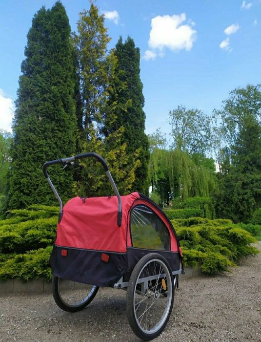 Riksza przyczepka rowerowa wózek do roweru