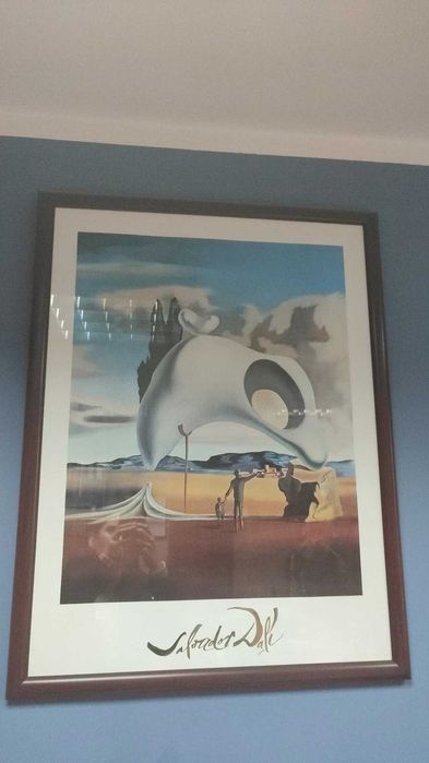 Plakat w ramie salvador dali