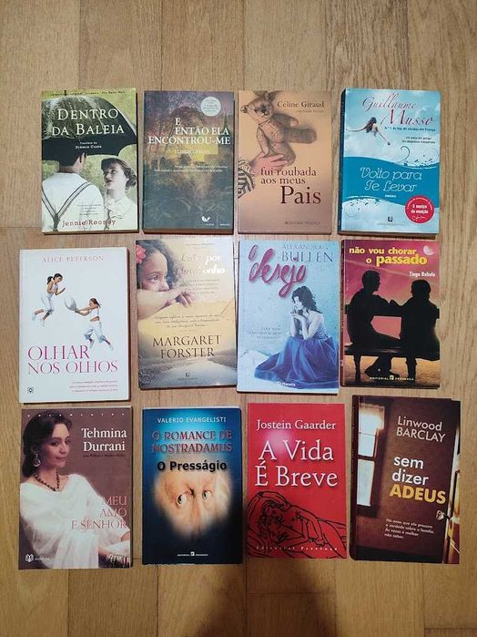 (Env. Incluído) Lote de 12 Livros em Muito Bom Estado