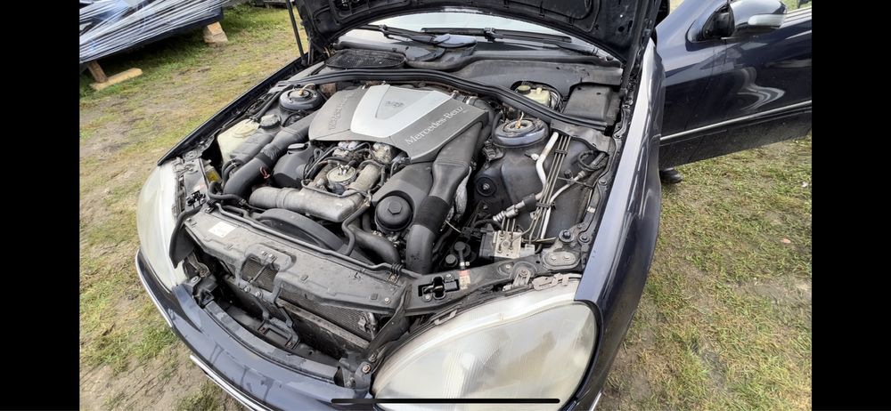 Мотор w220 4.0 cdi om628 mercedes s-class