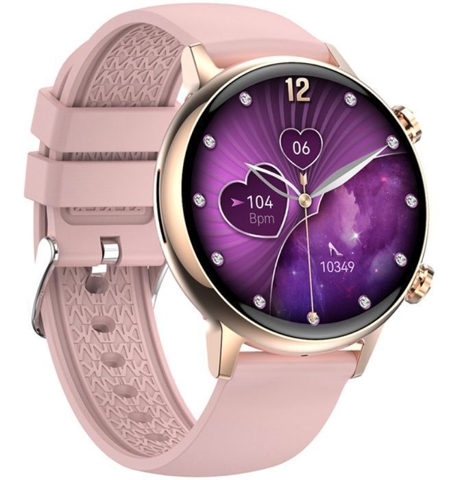 Smartwatch Damski RUBICON RNCF09 Rose Gold/Pink SMARUB234