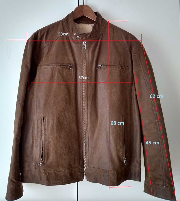 Skórzana kurtka Montego