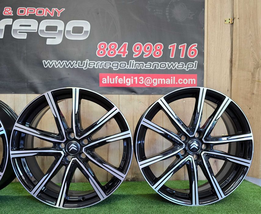 NOWE ALUFELGI CITROEN 19x5x108 - Berlingo, C4, C5, C5x