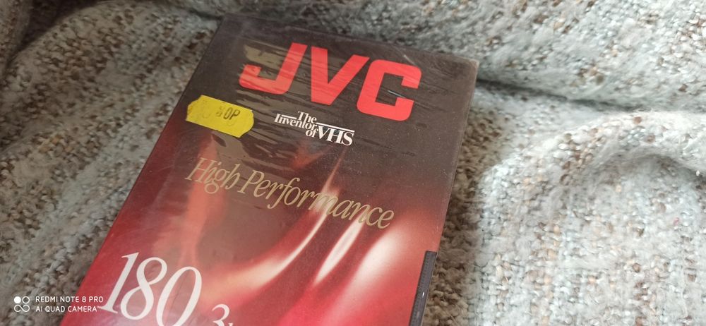 Kaseta Video JVC 180 nowa  w folii