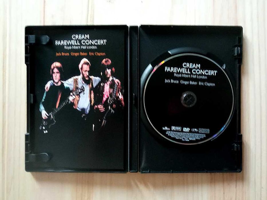DVD Cream - Farewell Concert Royal Albert Hall London