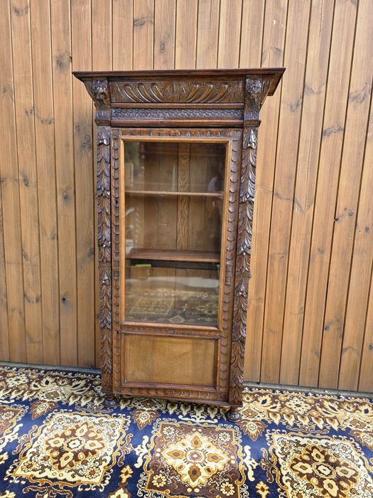 Mała witryna biblioteczka eklektyczna  #1786 Stylowy Węgrów