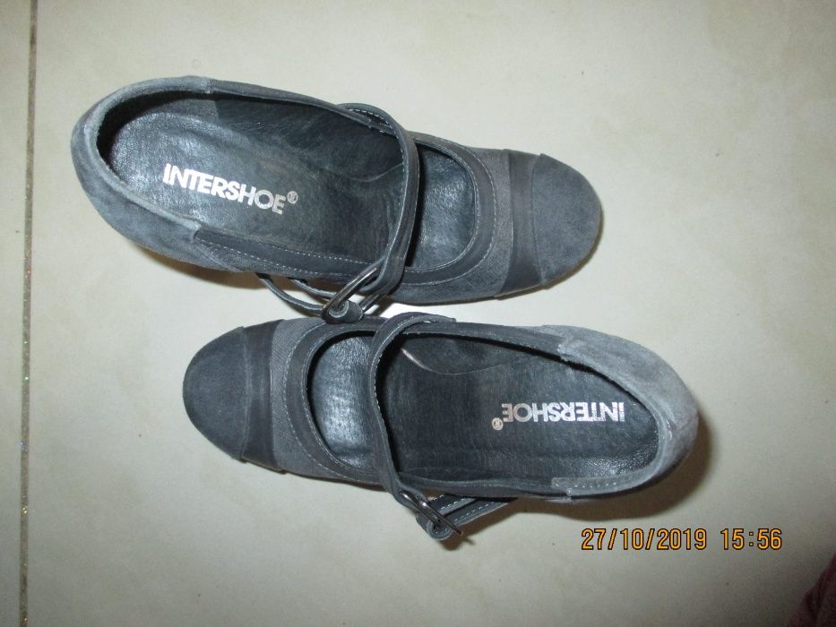Buty intershoe czułenka na obcasie 36