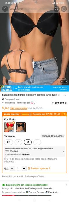 Sutiã push up , muito bonito
