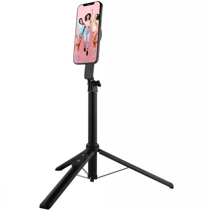 Трипод для телефона блютуз селфи палка для айфона монопод с пультом