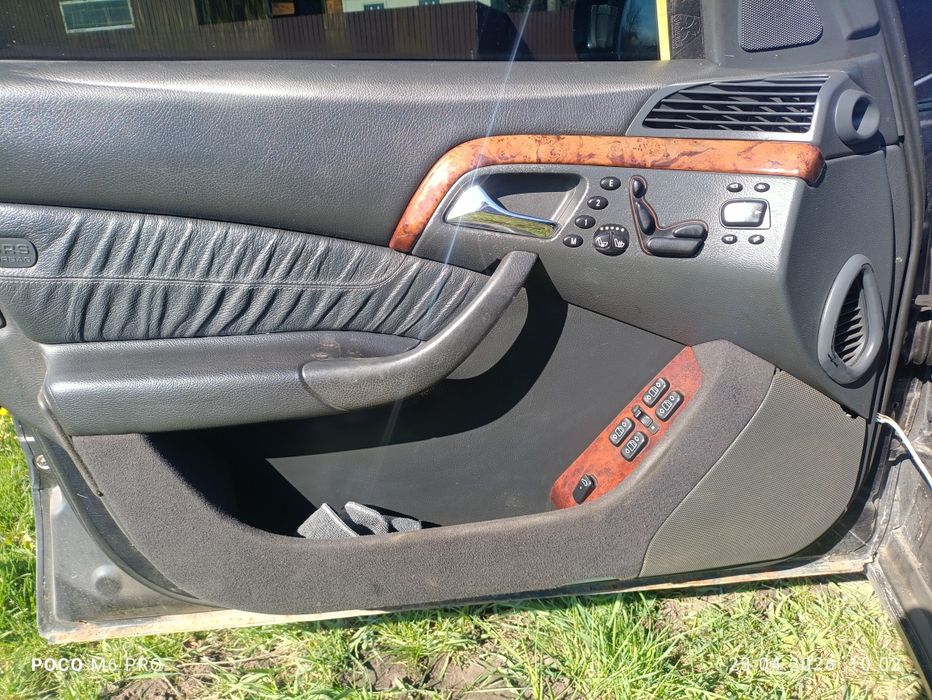 Бампер фари капот Mercedes w220. Розборка