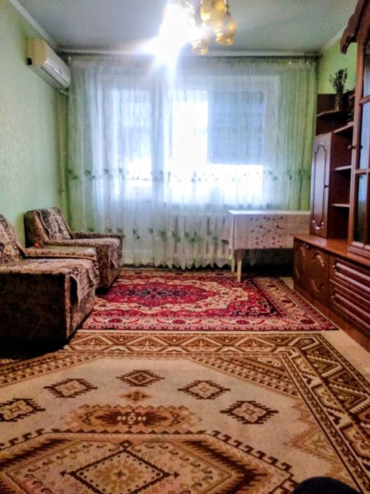 Сдаётся 2комн.квартира мкр.Юбилейный, дом 5 ,меблирована, цена 5500гр