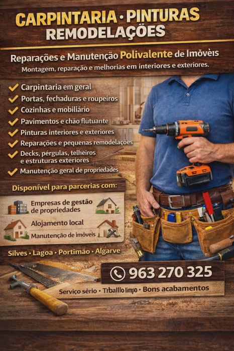 Soluções Completas de Carpintaria65709925041665120