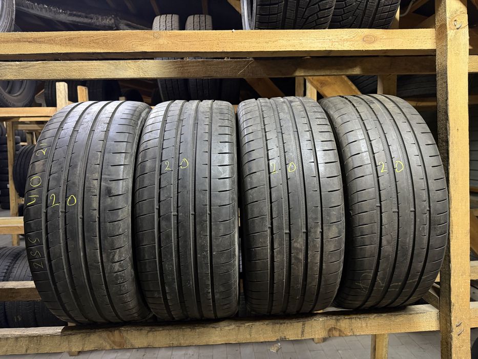 Шини літо 255/40R21 Goodyear Eagle F1 asym3 6+мм 4шт 2020