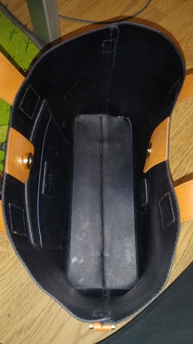 Torebka Lasocki czarna typu shopper