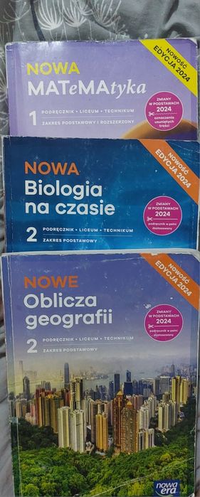 Książki do technikum I liceum