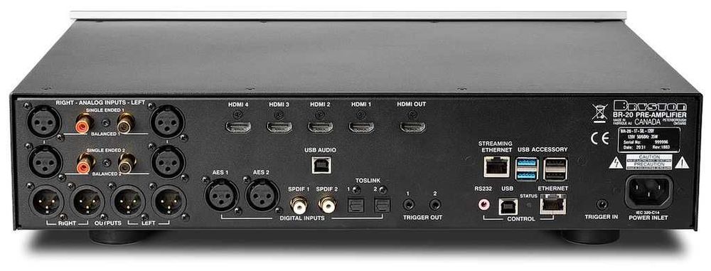Bryston BR-20 HDMI przedwzmacniacz